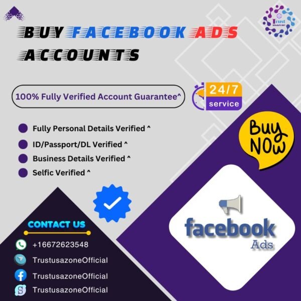 Buy Facebook Ads Accounts