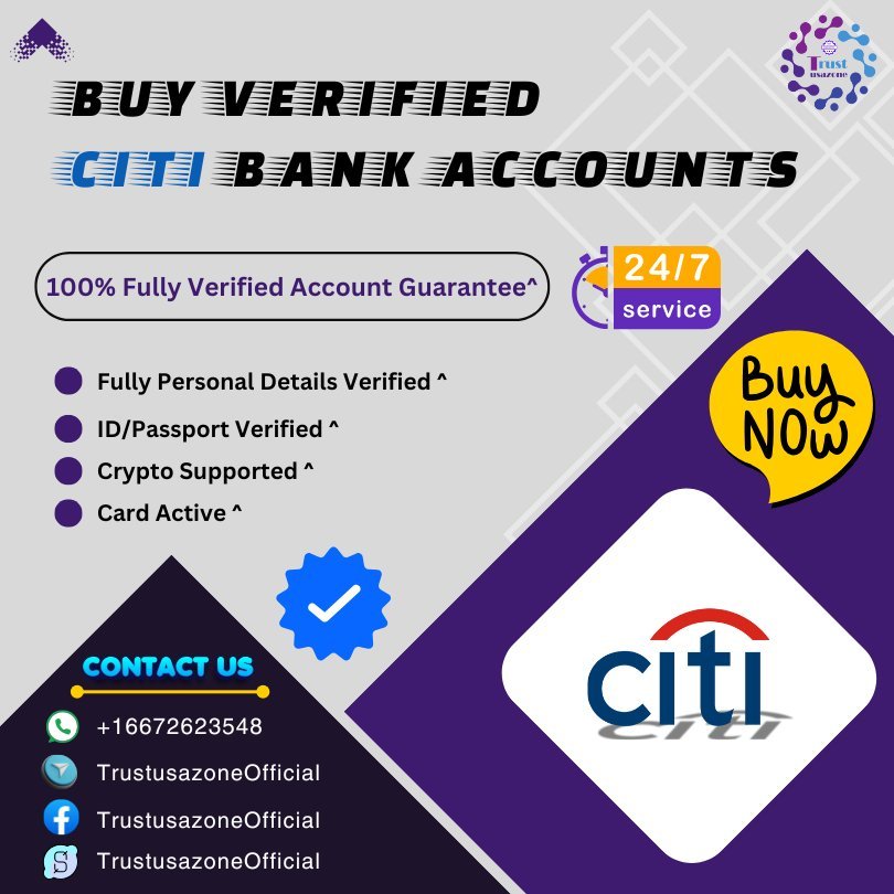 Buy Verified Citibank Accounts