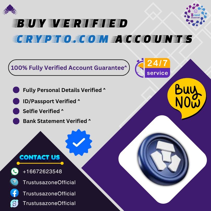 Buy Verified Crypto.com Accounts