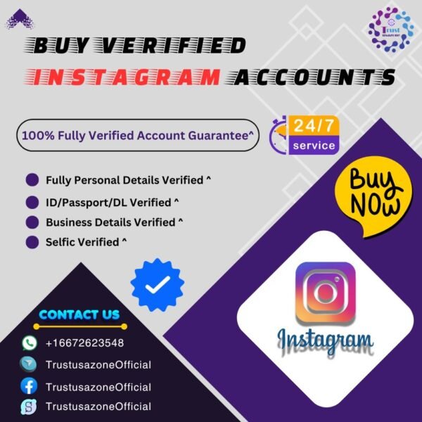 Buy Verified Instagram Accounts