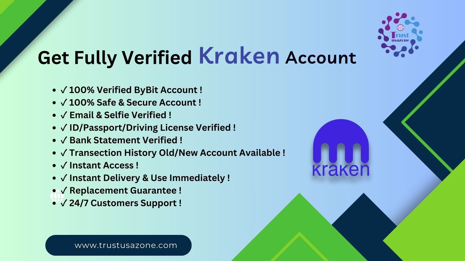 Buy Verified Kraken Accounts