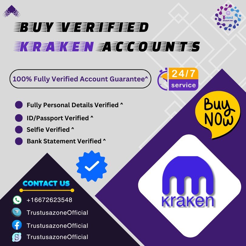 Buy Verified Kraken Accounts