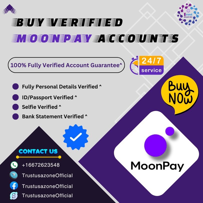 Buy Verified Moonpay Accounts