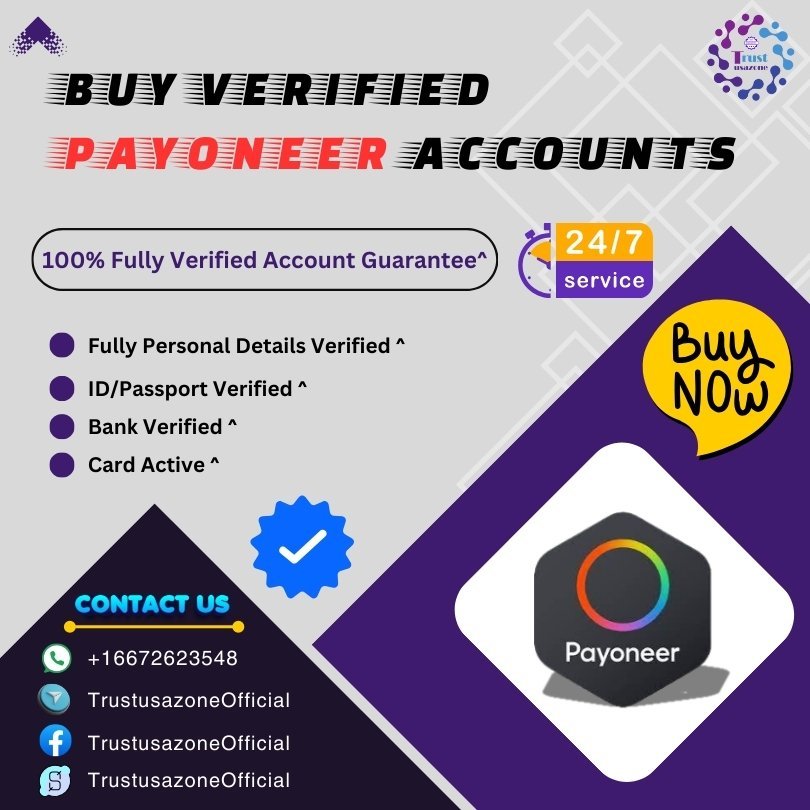 Buy Verified Payoneer Accounts