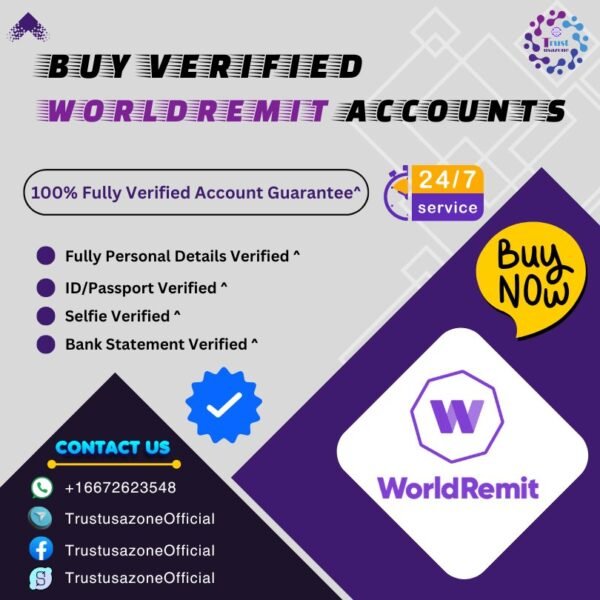 Buy Verified Worldremit Accounts