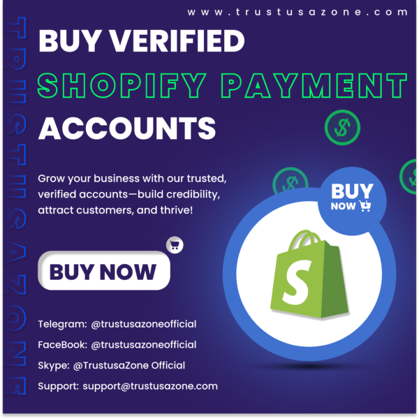 Buy Shopify Payment Accounts