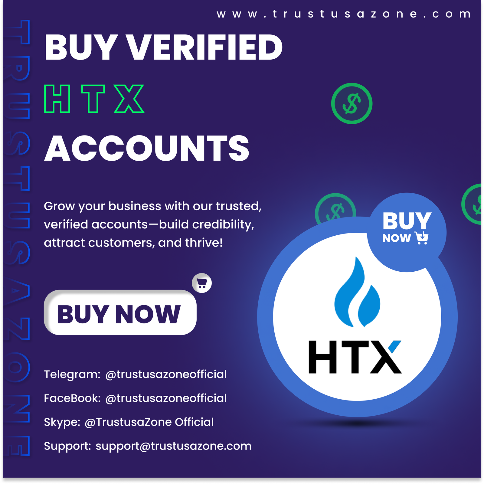 Buy Verified HTX Accounts